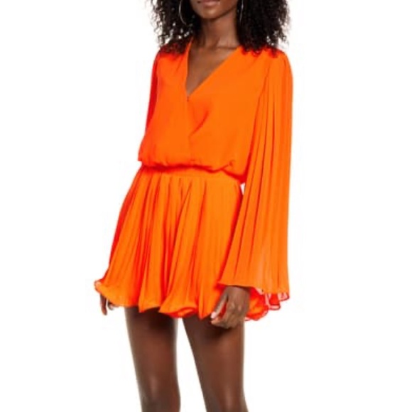 Endless Rose Pants - Surplice pleated elastic waist romper